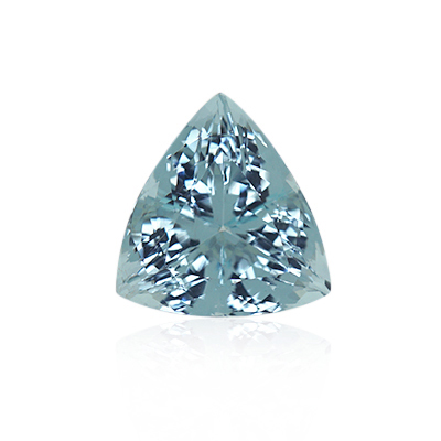 7.67 ct Blue Aquamarine - Trillion