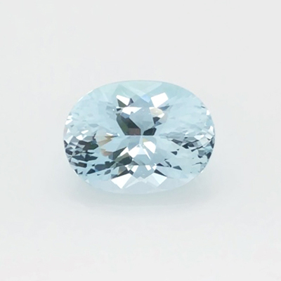 4.13 ct Blue Aquamarine - Oval