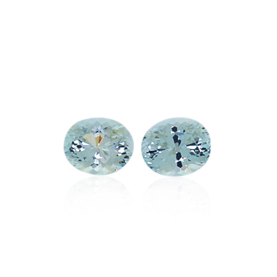 2.92 ct Blue Aquamarine - Oval