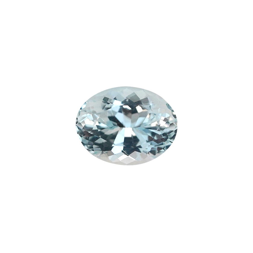 1.43 ct Blue Aquamarine - Oval