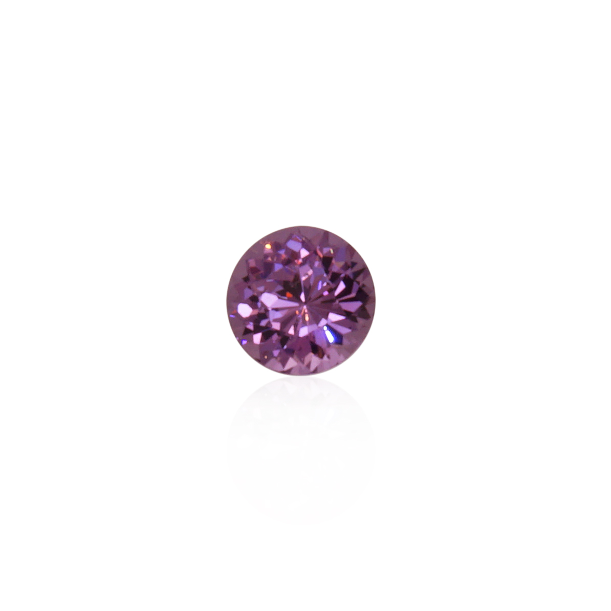 0.67 ct Purple Spinel - Round