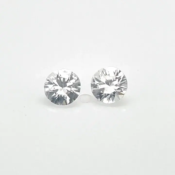 1.65 ct White Zircon - Round