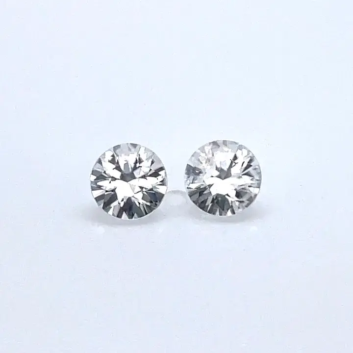 1.91 ct White Zircon - Round